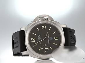 Thumbnail von Panerai Luminor Marina Base 44mm Pam00777 2019 Edelstahl Handaufzug Stahl Steel Black Dial
