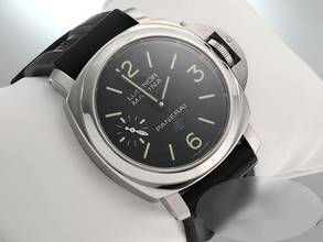 Thumbnail von Panerai Luminor Marina Base 44mm Pam00777 2019 Edelstahl Handaufzug Stahl Steel Black Dial