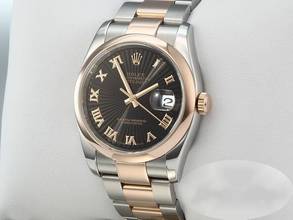 Thumbnail von Rolex Datejust 36mm 116201 Stahl Rosegold 750 2010 Automatik Rotgold Gold