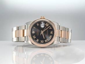 Thumbnail von Rolex Datejust 36mm 116201 Stahl Rosegold 750 2010 Automatik Rotgold Gold