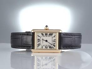 Thumbnail von Cartier Tank Louis Cartier Kleines Modell Gelbgold 750 2014 W1529856 Gold Damen