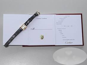 Thumbnail von Cartier Tank Louis Cartier Kleines Modell Gelbgold 750 2014 W1529856 Gold Damen