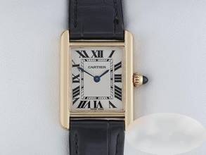  Cartier Tank Louis Cartier Kleines Modell Gelbgold 750 2014 W1529856 Gold Damen 