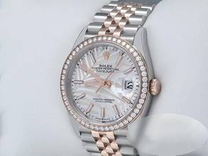Thumbnail von Rolex Datejust 36 126281rbr Stahl Rosegold 750 Diamanten Automatik Gold