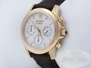 Thumbnail von Glashütte Original Senator Chronograph Rosegold 750 1-10-66-01-01-05 Jubiläumschronograph 18kt Rose Gold