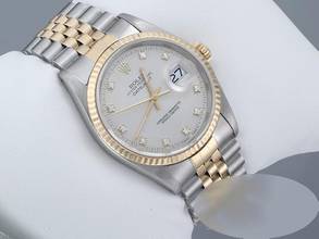 Thumbnail von Rolex Datejust 36 36mm 16233 Edelstahl Gelbgold 750 Automatik Stainless Steel 18kt Yellow Gold Jubilé-band Chronometer Oyster