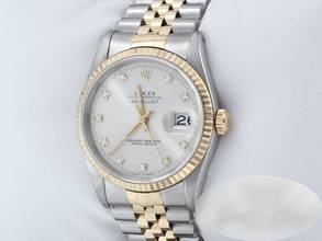 Thumbnail von Rolex Datejust 36 36mm 16233 Edelstahl Gelbgold 750 Automatik Stainless Steel 18kt Yellow Gold Jubilé-band Chronometer Oyster