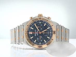 Thumbnail von Breitling Chronomat 42 B01 42 Ub0134 2020 Edelstahl Automatik Stahl Steel 18kt Rose Gold