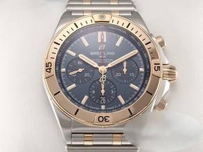  Breitling Chronomat 42 B01 42 Ub0134 2020 Edelstahl Automatik Stahl Steel 18kt Rose Gold 