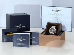 Thumbnail von Breitling Chronomat 42 B01 42 Ub0134 2020 Edelstahl Automatik Stahl Steel 18kt Rose Gold