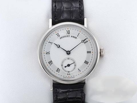 Breguet Classique 5907 34mm Weissgold 750 Handaufzug 18kt White Gold Herren