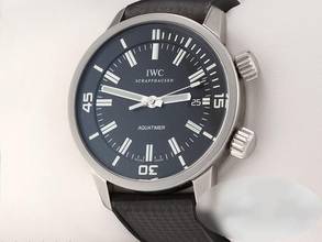 Thumbnail von IWC Aquatimer Automatic Vintage 44 Mm Iw3231 Edelstahl Armbanduhr Stahl Steel Black Dial