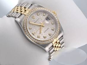 Thumbnail von Rolex Datejust 36 36mm 116243 2017 Lc100 Stahl Gelbgold 750 Diamanten Automatik Stainless Steel 18kt Yellow Gold Jubilé-band Chronometer Oyster