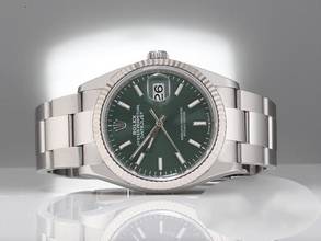 Thumbnail von Rolex Datejust 36 36mm 126234 2022 Stahl Weissgold 750 Grün Automatik Stainless Steel 18kt White Gold Oyster-band Chronometer Green Dial