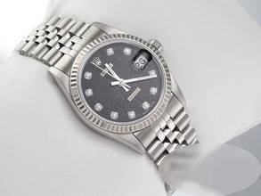 Thumbnail von Rolex Datejust 31 31mm Stahl Weissgold 750 Diamanten Automatik Stainless Steel 18kt White Gold Jubilé-band Chronometer Oyster Black Dial