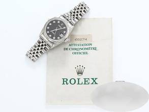 Thumbnail von Rolex Datejust 31 31mm Stahl Weissgold 750 Diamanten Automatik Stainless Steel 18kt White Gold Jubilé-band Chronometer Oyster Black Dial