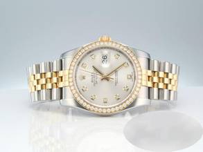 Thumbnail von Rolex Datejust 36 36mm 116243 2014 Stahl Gelbgold 750 Diamanten Automatik Stainless Steel 18kt Yellow Gold Jubilé-band Chronometer Oyster