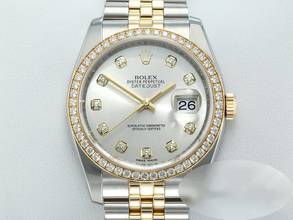 Thumbnail von Rolex Datejust 36 36mm 116243 2014 Stahl Gelbgold 750 Diamanten Automatik Stainless Steel 18kt Yellow Gold Jubilé-band Chronometer Oyster