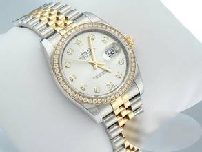 Thumbnail von Rolex Datejust 36 36mm 116243 2014 Stahl Gelbgold 750 Diamanten Automatik Stainless Steel 18kt Yellow Gold Jubilé-band Chronometer Oyster