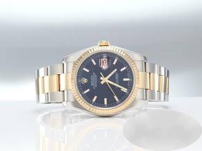 Thumbnail von Rolex Datejust 36 36mm 116233 2011 Edelstahl Gelbgold 750 Automatik Stahl Gold Stainless Steel 18kt Yellow Gold Oyster-band Chronometer Blue Dial