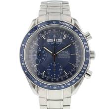Omega Speedmaster Day Date Blau