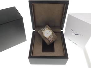 Thumbnail von Jaeger-LeCoultre Albatros Stahl Gelbgold Herrenuhr mit Datum 35 mm im TOP Zustand seltene Version volle Band Kaliber 608
