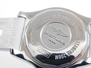 Thumbnail von Breitling Superocean II 36 36mm Automatik im Full Set Factory Diamonds Top Zustand Factory Diamonds