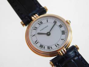 Thumbnail von Cartier Trinity Vendome Paris massiv 18 Karat Gelbgold Lady 25 mm mit original Box und Schließe 25mm Trinity 18 Karat Gelbgold