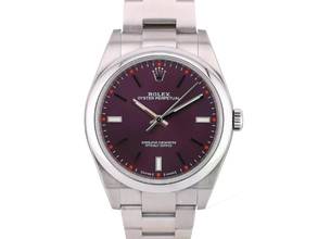 Thumbnail von Rolex Oyster Perpetual 39 39mm Purple Dial Like New Full Set