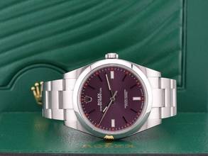 Thumbnail von Rolex Oyster Perpetual 39 39mm Purple Dial Like New Full Set