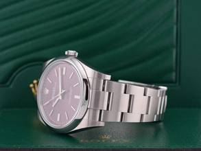 Thumbnail von Rolex Oyster Perpetual 39 39mm Purple Dial Like New Full Set
