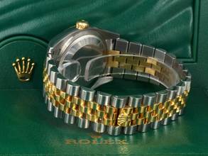 Thumbnail von Rolex Datejust 36 116233 36mm Gold Jubilee Dial With Big Diamonds - Full Set 2009