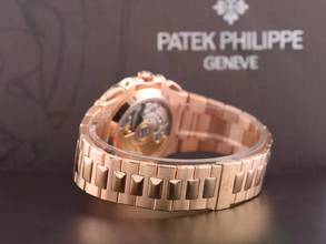 Thumbnail von Patek Philippe Nautilus 5980/1r Roségold Chronograph - Komplettset wie neu 2014