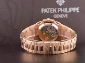 Thumbnail von Patek Philippe Nautilus 5980/1r Roségold Chronograph - Komplettset wie neu 2014
