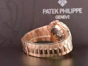 Thumbnail von Patek Philippe Nautilus 5980/1r Roségold Chronograph - Komplettset wie neu 2014