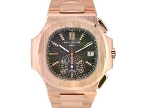 Thumbnail von Patek Philippe Nautilus 5980/1r Roségold Chronograph - Komplettset wie neu 2014