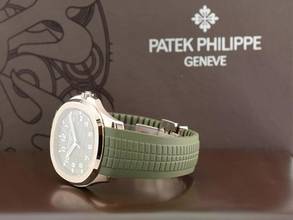 Thumbnail von Patek Philippe Aquanaut 5168g-010 Grün & Weißgold - Wie neu Ita 2021