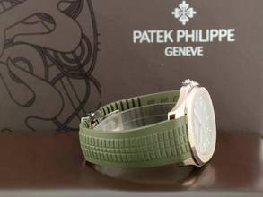 Thumbnail von Patek Philippe Aquanaut 5168g-010 Grün & Weißgold - Wie neu Ita 2021