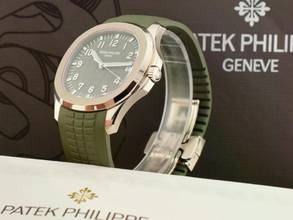 Thumbnail von Patek Philippe Aquanaut 5168g-010 Grün & Weißgold - Wie neu Ita 2021