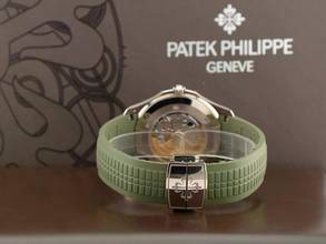 Thumbnail von Patek Philippe Aquanaut 5168g-010 Grün & Weißgold - Wie neu Ita 2021