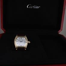 Thumbnail von Cartier Roadster Automatik 18k Gold Ref. 2524 37 x 44 mm Full Set Bucherer CPO wie neu