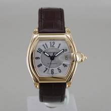 Thumbnail von Cartier Roadster Automatik 18k Gold Ref. 2524 37 x 44 mm Full Set Bucherer CPO wie neu