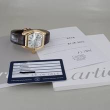 Thumbnail von Cartier Roadster Automatik 18k Gold Ref. 2524 37 x 44 mm Full Set Bucherer CPO wie neu