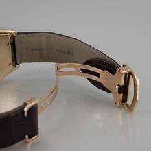 Thumbnail von Cartier Roadster Automatik 18k Gold Ref. 2524 37 x 44 mm Full Set Bucherer CPO wie neu