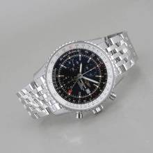 Thumbnail von Breitling Navitimer World Automatik Chronometer Ø 46 mm Edelstahl Top Zustand