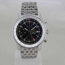 Thumbnail von Breitling Navitimer World Automatik Chronometer Ø 46 mm Edelstahl Top Zustand