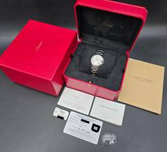 Thumbnail von Cartier Ballon Bleu 33mm W6920084 Silber Opalzifferblatt Guter Zustand Komplettset 08-2021