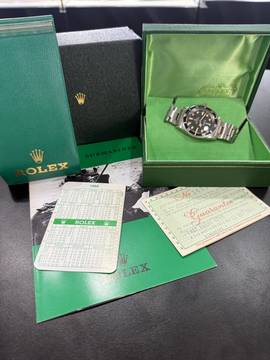 Rolex Submariner (No Date) Meter First Submariner Full Set circa 1968
