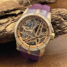 Thumbnail von Roger Dubuis Excalibur Excalibur Monobalancier Rosé - Brillantbesatz - NEUWARE - FULLSET 2026