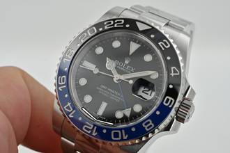 Thumbnail von Rolex GMT-Master II Automatik 116710BLNR LC100 Batman Full Set